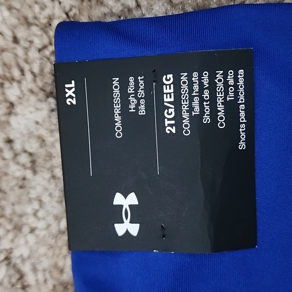 Under Armour Compression High Rise Bike Short - Picture 3 of 5